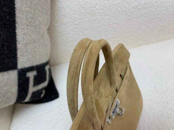 wsxc1773320625536_4 Top Handmade Birki 25cm Suede Leather 8Q Beige Marafa Silver Hardware