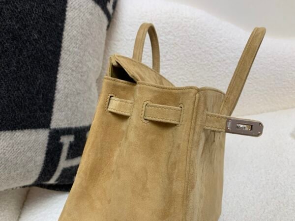 wsxc1773320625536_6 Top Handmade Birki 25cm Suede Leather 8Q Beige Marafa Silver Hardware