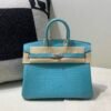 wsxc1773322906081_0 Special Color Birkin 25cm 3Z Bleu Saint Cyr Alligator Leather Silver Hardware