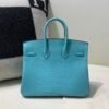wsxc1773322906081_1 Special Color Birkin 25cm 3Z Bleu Saint Cyr Alligator Leather Silver Hardware