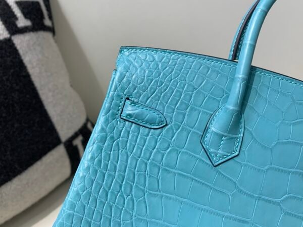 wsxc1773322906081_3 Special Color Birkin 25cm 3Z Bleu Saint Cyr Alligator Leather Silver Hardware