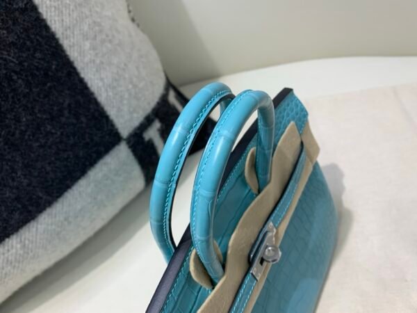 wsxc1773322906081_4 Special Color Birkin 25cm 3Z Bleu Saint Cyr Alligator Leather Silver Hardware