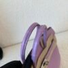 Special Purple color X9 Mauve Sylvestre Birkin 25cm Porosus Leather SHW