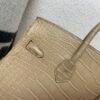 Birkin 25cm 0M Chai Full Handmade Alligator Leather Global Shipping