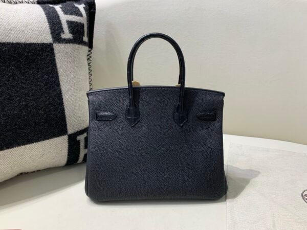 Whole Sales Birkin Touch 25CM 89 Nior Alligator/ Togo Leather Gold Hardware