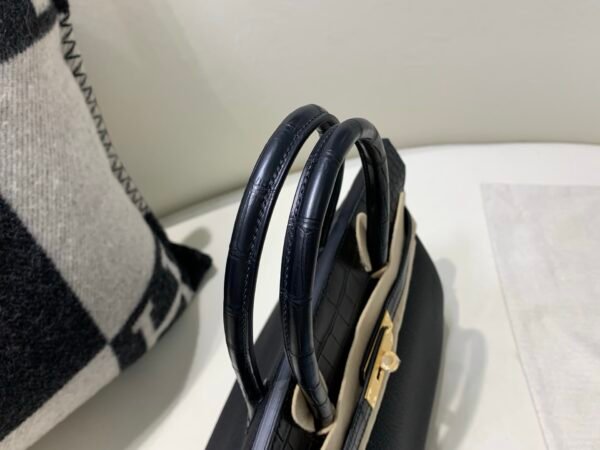 Whole Sales Birkin Touch 25CM 89 Nior Alligator/ Togo Leather Gold Hardware