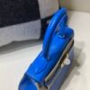 Top Handmade Global Shipping Mini Kelly 7Q Mykonos GHW Lizard Leather