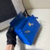 Top Handmade Global Shipping Mini Kelly 7Q Mykonos GHW Lizard Leather