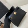 USA Delivery Mini Kelly big ear 89 Nior Box Leather Gold Hardware