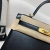 Top Quality Kelly Size 28CM 0G Box Leather Gold Hardware Full Handmade 89 Nior