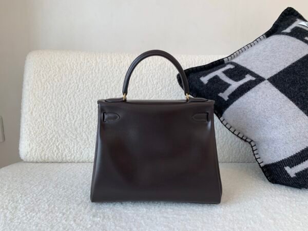 wsxc1774378778159_1 Full Handmade Kelly 28CM 46 EBONE Box Leather Gold Hardware Top Quality