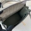 HongKong Fedex Kelly 25cm 18 Etoupe Porosus Leather Gold Hardware 1:1 to make