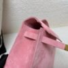 wsxc1775052626041_5 Kelly Pochette 22CM 3Q Rose Sakura Suede Leather Gold Hardware 1:1 to Make