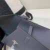 Kelly Desordre 20CM 85 Ardoise Ecru Epsom Leather Silver Hardware Carrybag