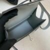 Full Handmade Kelly Desordre 20CM P0 Gris Pantin Epsom Leather Silver Hardware