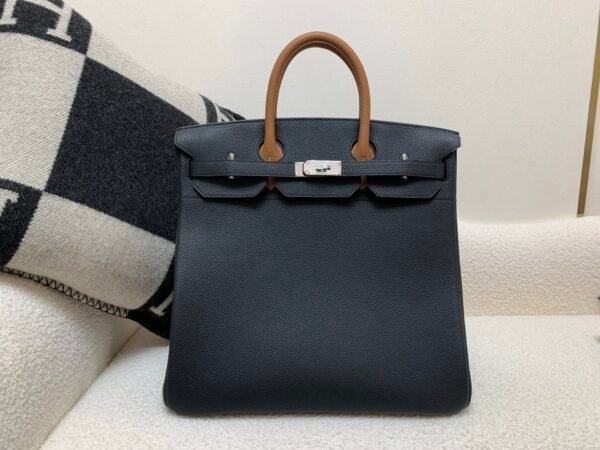 Birkin 40CM Color Matching Special size Togo Leather Silver Hardware Full Handmade 74 Bleu Roy 89 Nior Ck37 Gold