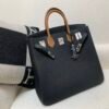 Birkin 40CM Color Matching Special size Togo Leather Silver Hardware Full Handmade 74 Bleu Roy 89 Nior Ck37 Gold