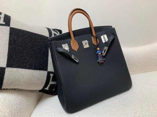 Birkin 40CM Color Matching Special size Togo Leather Silver Hardware Full Handmade 74 Bleu Roy 89 Nior Ck37 Gold