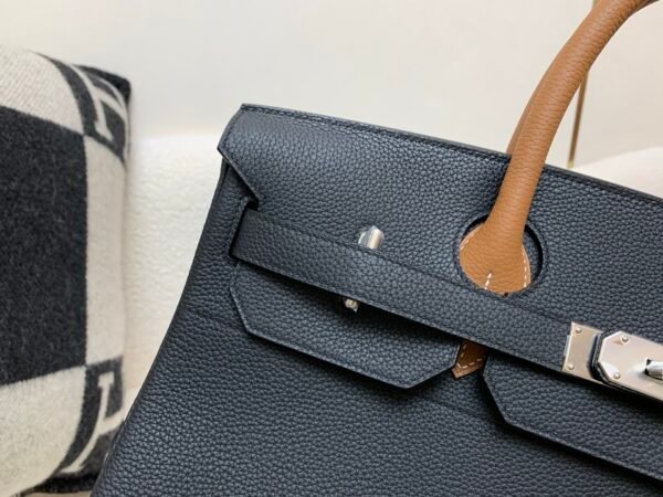 Birkin 40CM Color Matching Special size Togo Leather Silver Hardware Full Handmade 74 Bleu Roy 89 Nior Ck37 Gold