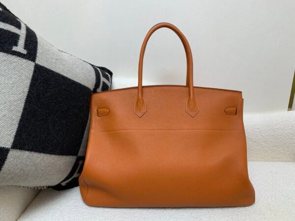 Special birkin size Birkin 50CM 93 Orange Togo Leather GHW Men bag Travel bag