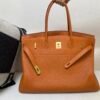 Special birkin size Birkin 50CM 93 Orange Togo Leather GHW Men bag Travel bag