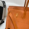 Special birkin size Birkin 50CM 93 Orange Togo Leather GHW Men bag Travel bag