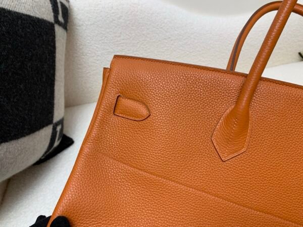 Special birkin size Birkin 50CM 93 Orange Togo Leather GHW Men bag Travel bag