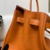 Special birkin size Birkin 50CM 93 Orange Togo Leather GHW Men bag Travel bag