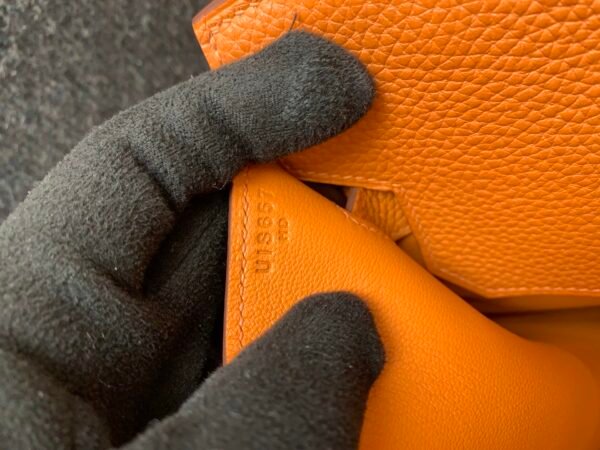 Special birkin size Birkin 50CM 93 Orange Togo Leather GHW Men bag Travel bag