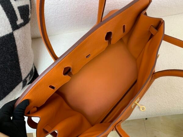 Special birkin size Birkin 50CM 93 Orange Togo Leather GHW Men bag Travel bag