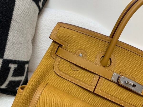 wsxc1775654670366_2 Birkin Cargo 35CM 2S Sesame Canvas/ Swift Leather Full Handmade Original Materials
