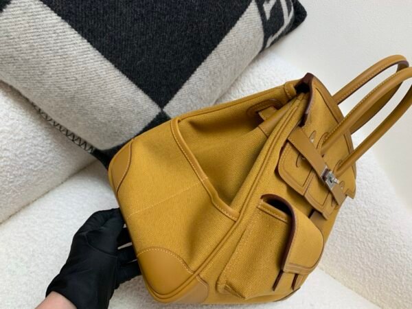 wsxc1775654670366_3 Birkin Cargo 35CM 2S Sesame Canvas/ Swift Leather Full Handmade Original Materials