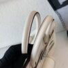 Full Handmade Quality Birkin Cargo 35CM i2 Nata Canvas/ Swift Leather Silver Hardware