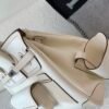 Full Handmade Quality Birkin Cargo 35CM i2 Nata Canvas/ Swift Leather Silver Hardware