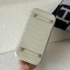 Full Handmade Birkin 25cm 8L Beton Alligator Leather Silver Hardware