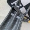 Whole sales Birkin 25cm 8F Etain Alligator Leather Gold Hardware Full Handmade