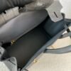 Whole sales Birkin 25cm 8F Etain Alligator Leather Gold Hardware Full Handmade
