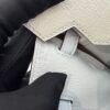 Global Shipping Birkin 25cm chevre Leather 80 Gris Perle T0 Bleu Brume Silver Hardware