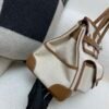 Top Handmade Quality Birkin Cargo 35CM CK37 Gold Canvas/ Swift Leather Silver Hardware