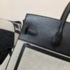Top Quality Birkin Cargo 40CM 89 Nior Canvas/ Swift Leather Full Handmade Silver Hardware