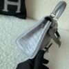 Global Shipping Kelly doll 16CM 80 Gris Perle Alligator Leather Full handmade Silver hardware