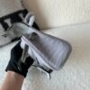 Global Shipping Kelly doll 16CM 80 Gris Perle Alligator Leather Full handmade Silver hardware