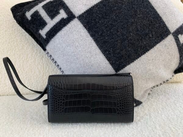 Top Hardware H Factory Sales Constance To Go 89 Noir Alligator leather Silver Hardware