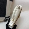 Top Handmade Mini Kelly 19CM i2 Nata Ostrich Leather Gold Hardware