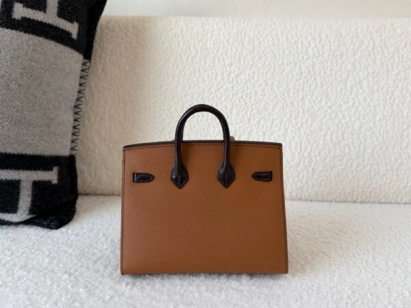wsxc1778167577952_1 Top Handmade Birkin house 20cm 46 Ebene 28 Caramel 93 Orange 37 Gold Silver Hardware
