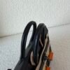 Birkin 20 house 89 Nior 9O Jaune De Naples 93 Orange Matte Alligator Dark black hardware