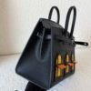 Birkin 20 house 89 Nior 9O Jaune De Naples 93 Orange Matte Alligator Dark black hardware