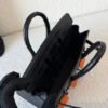 Birkin 20 house 89 Nior 9O Jaune De Naples 93 Orange Matte Alligator Dark black hardware