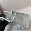 Birkin House 20cm 8L Beton 01 White 93 Orange Top Handmade Matte Alligator togo