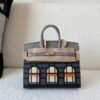 wsxc1778167588687_0 Birkin 20 House H0 Gris misty 0V Gris Ciment 89 Noir (Black) 93 Orange 10 Craie Matte Alligator Epsom Swift Full Handmade